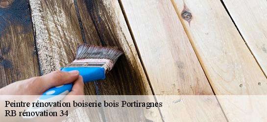 Peintre rénovation boiserie bois  34420