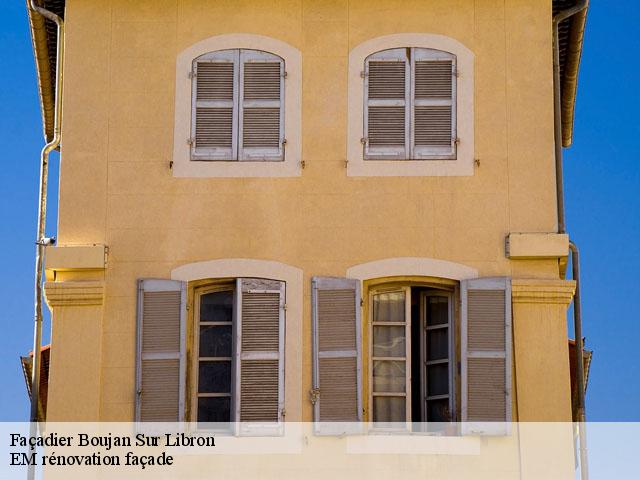 Façadier  boujan-sur-libron-34760 EM rénovation façade