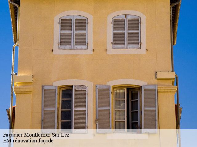 Façadier  montferrier-sur-lez-34980 EM rénovation façade