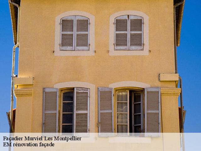 Façadier  murviel-les-montpellier-34570 EM rénovation façade