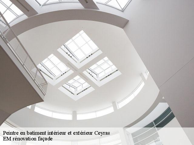 Peintre en batiment intérieur et extérieur  ceyras-34800 EM rénovation façade