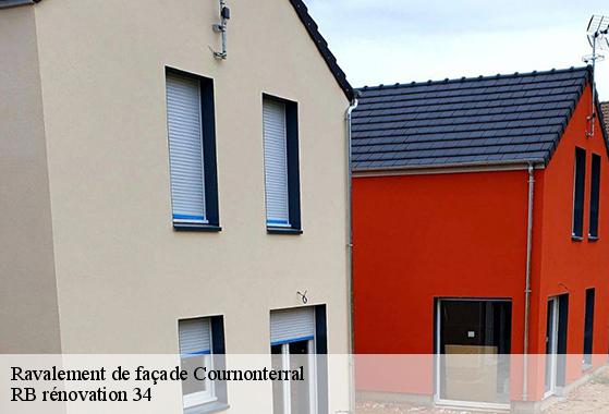 Ravalement de façade  cournonterral-34660 RB rénovation 34