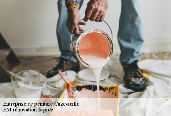 Entreprise de peinture  cazevieille-34270 EM rénovation façade