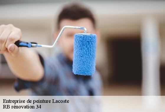 Entreprise de peinture  lacoste-34800 RB rénovation 34