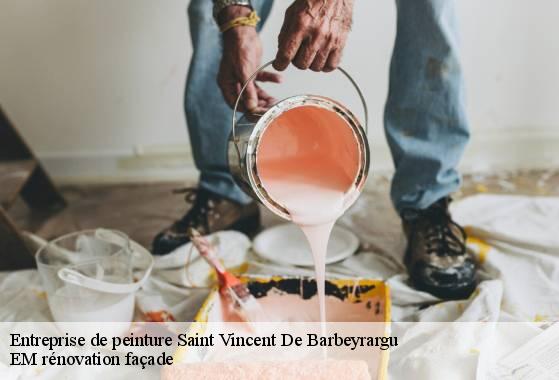 Entreprise de peinture  saint-vincent-de-barbeyrargu-34730 EM rénovation façade