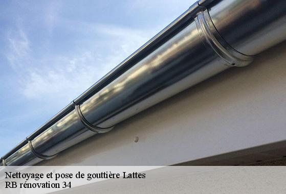 Nettoyage et pose de gouttière  lattes-34970 RB rénovation 34