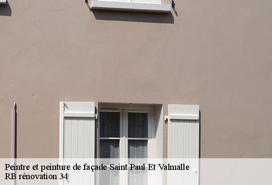 Peintre et peinture de façade  saint-paul-et-valmalle-34570 RB rénovation 34