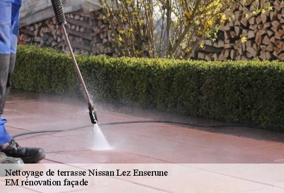 Nettoyage de terrasse  nissan-lez-enserune-34440 EM rénovation façade