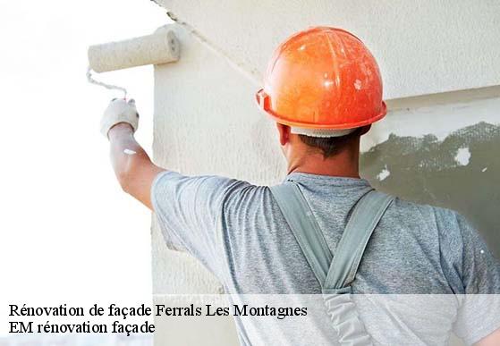 Rénovation de façade  ferrals-les-montagnes-34210 EM rénovation façade