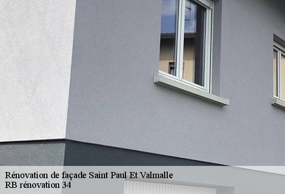 Rénovation de façade  saint-paul-et-valmalle-34570 RB rénovation 34