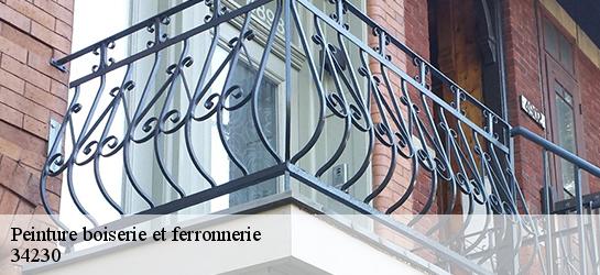 Peinture boiserie et ferronnerie  34230