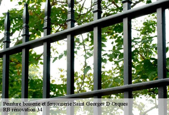 Peinture boiserie et ferronnerie  saint-georges-d-orques-34680 RB rénovation 34