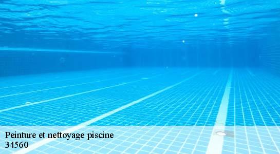 Peinture et nettoyage piscine  34560