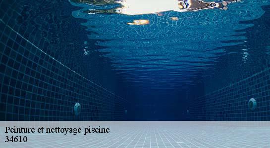 Peinture et nettoyage piscine  34610