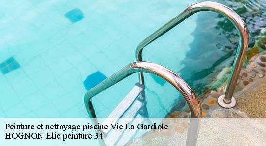 Peinture et nettoyage piscine  34110