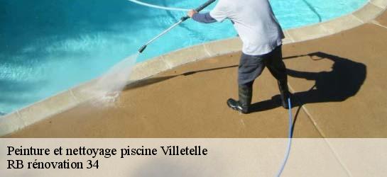 Peinture et nettoyage piscine  34400