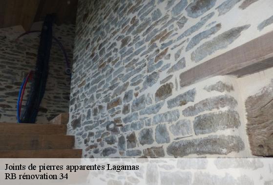 Joints de pierres apparentes  lagamas-34150 RB rénovation 34